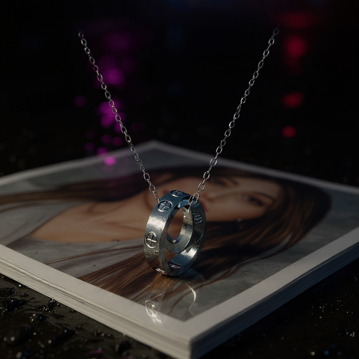 Womens Stainless Steel Necklace