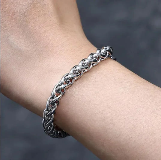Steel Bloom Bracelet